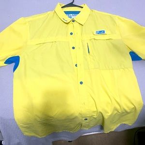 pelagic men’s button up light fishing shirt